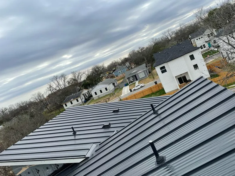 Standing seam metal roof panels with vents for Skylight Repair in Urban Honolulu